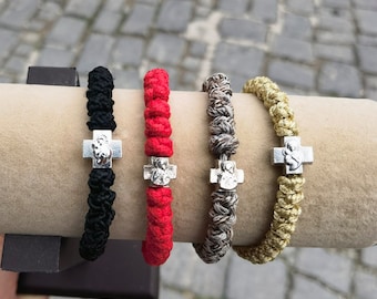 Orthodox Christian prayer rope, handmade 33 knot prayer rope, brojanica, Komboskini bracelet