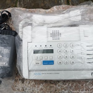 vintage Muratec M 700 téléphone, photocopieur et un fax, Mint état Japon Muratec fax