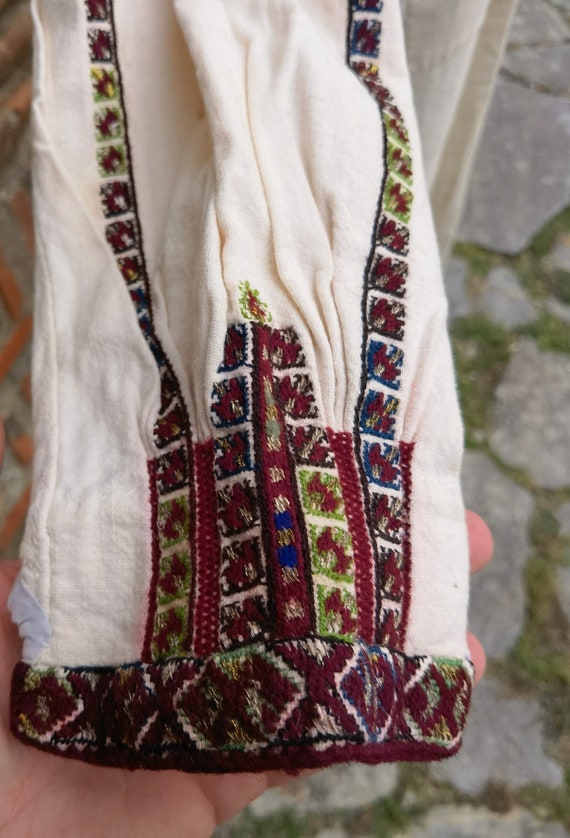 Macedonian ethnic woman's dress, antique peasant … - image 6