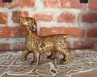 ヴィンテージ磁器製犬 | ロイヤルドルトン 1940年代 ジャーマン