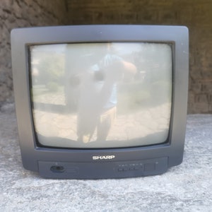 Sharp Colour TV, Vintage 1990s Working Color Television - Etsy Sharp Colour TV, Vintage 1990s Working Color Television - Etsy