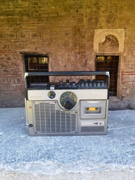 Vintage JVC Radio TV Cassette Recorder, Retro JVC Nivico