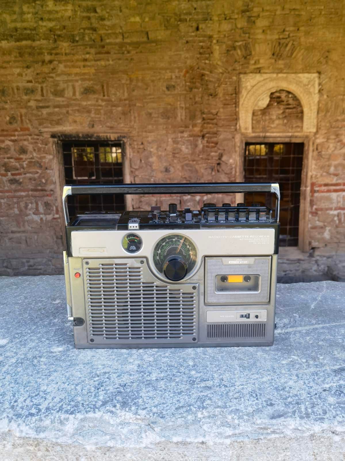 Vintage JVC Radio TV Cassette Recorder, Retro JVC Nivico