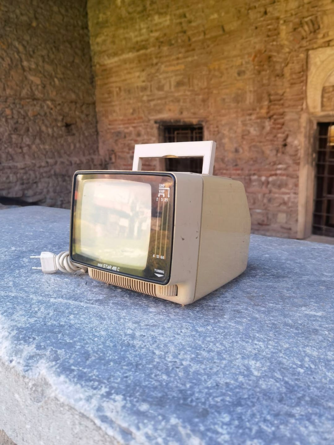Mini Star 416 C Portable TV, Space Age Vintage Mini Portable TV - Etsy