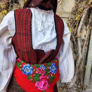 Eastern Macedonia Women's Ethnic Costume, Duracka Reka Women's Folk ...