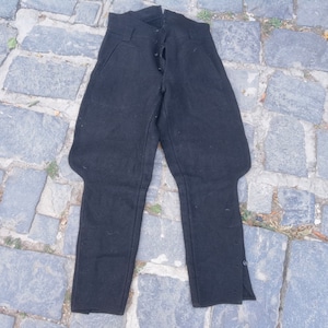 Men&#39;s wool pants, primitive peasant men pants, antique Serbian men pants