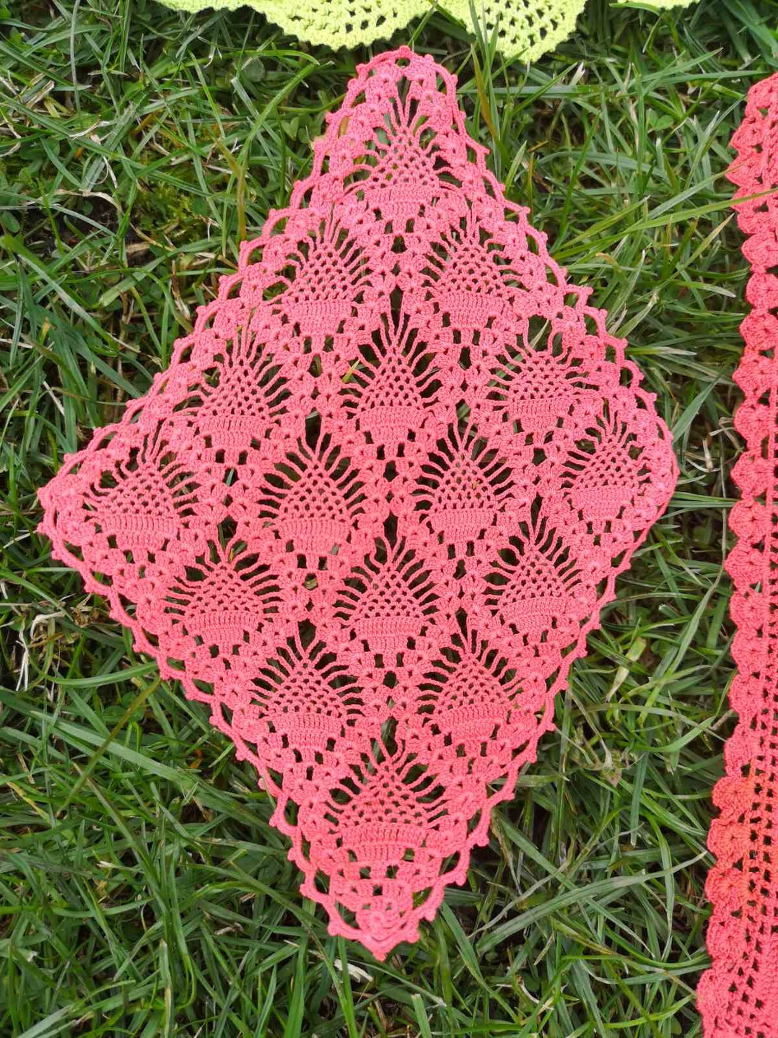 Lot of 12 Hand Knit Doilies Large Lot of Crochet Doilies Big Etsy UK