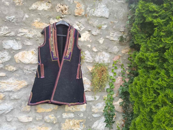 Women's ethnic, antique vest - dzube from women's… - image 1