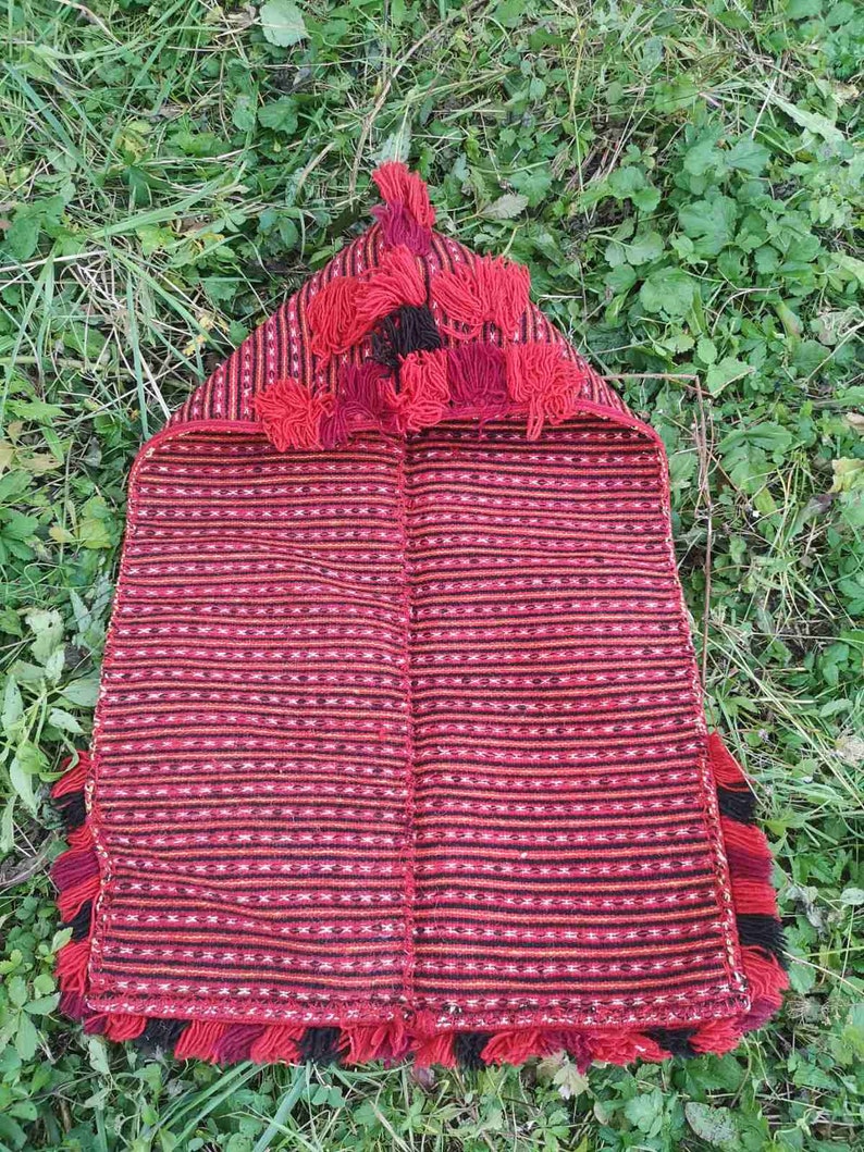 Antique woven wool baby blanket rare antique baby blanket Etsy