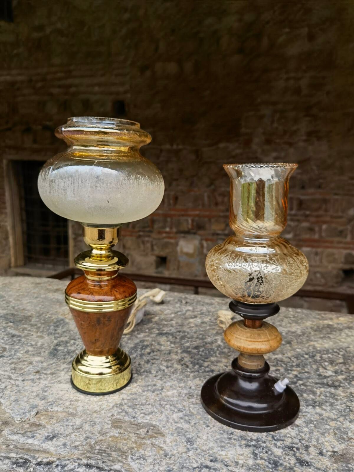 Paire De Deux lampes,