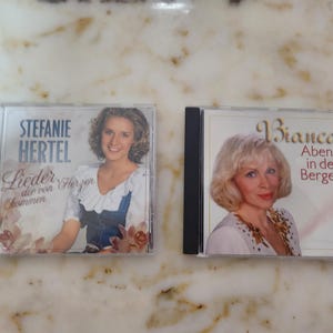 Stefanie Hertel - lieder, die von Herzen kommen and Bianca - Abend in den Bergen CD&#39;s