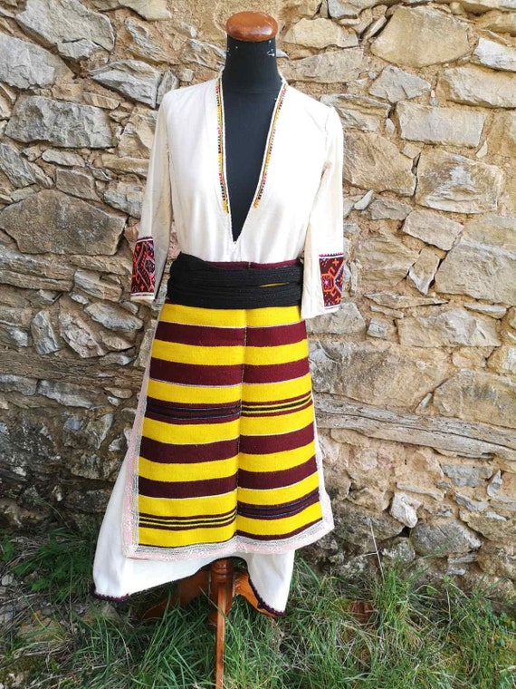 Ethnic clothes from Ohrid, parts of an ethnic wome