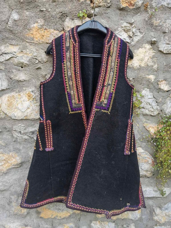 Women's ethnic, antique vest - dzube from women's… - image 2