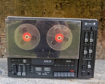 Unitra Aria M 2407 S reel to reel player and recorder, Hi Fi Stereo Aria tape  recorder