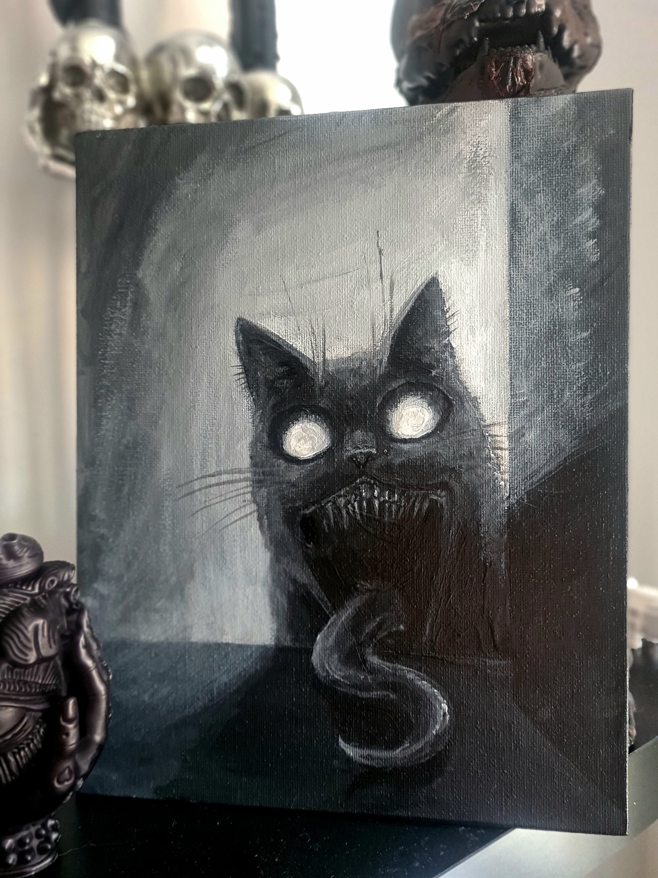 Das Kätzchen Sitzt Katze Skizze Handzeichnung Kitty Vector Illustration |  Premium Vektor, image size:2250x3000