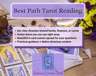 6-Card Custom Tarot Reading for Clarity