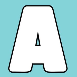 Azulejos magnéticos del alfabeto hechos a mano: letras 2x2 coloridas y educativas para profesores