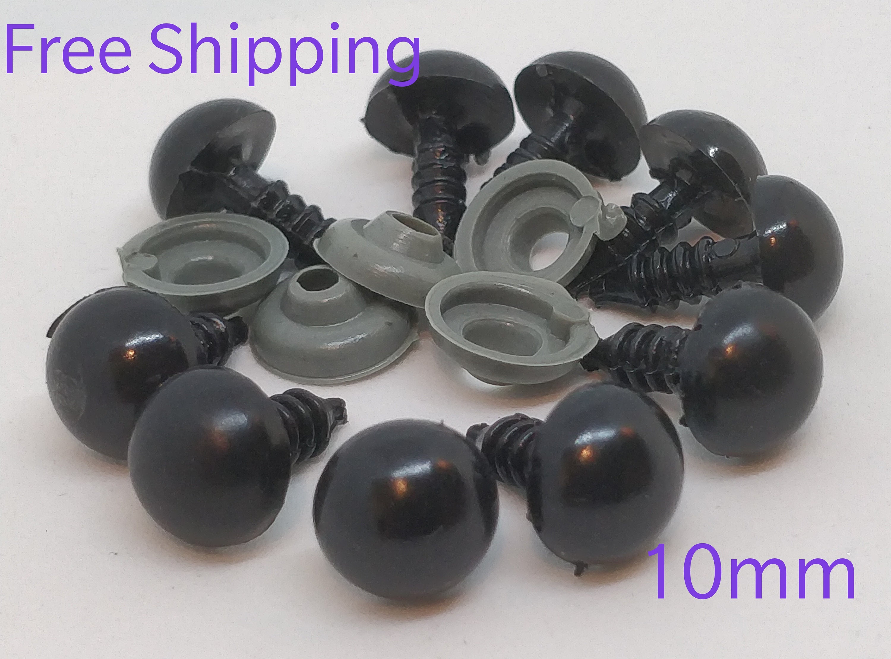 SAFETY EYES Amigurumi 6mm 8mm 10mm 5 or 10 Pairs With Etsy UK