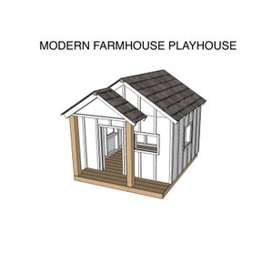 Modern Farmhouse Playhouse