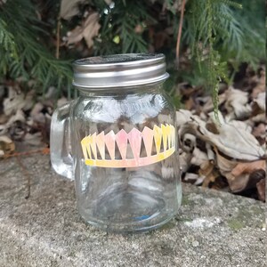 Mini Mason Jar Stash Mokken Hampton Hand Toegepast Vinyl Design