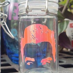 David Stash Jar Pequeño Dan Levy Lover Sello de presión Embriagador Frascos de vidrio