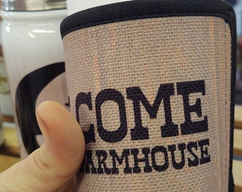 Farmhouse Cozie Cup Holder