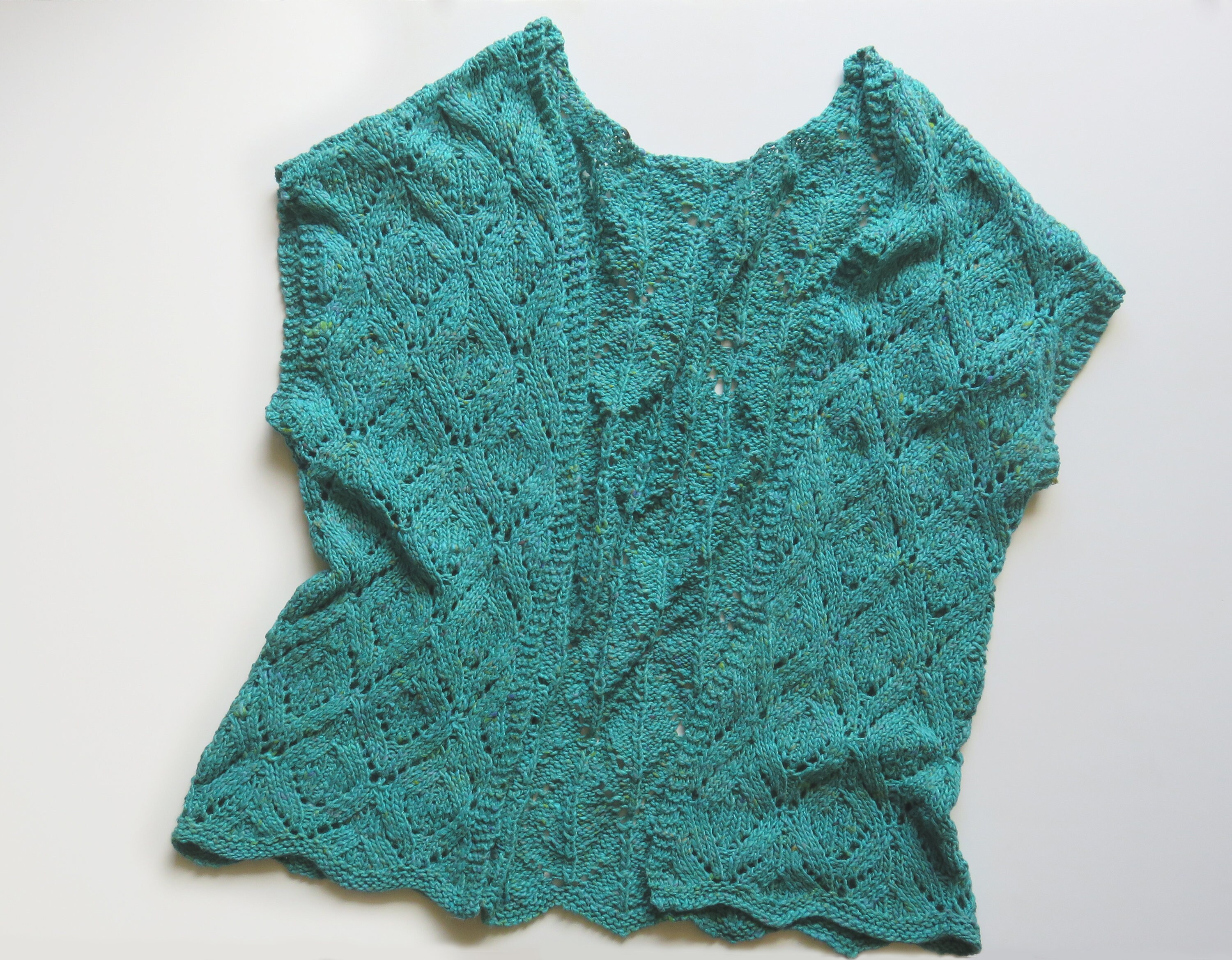 Knitting Pattern PDF File // Open Cardigan With Short - Etsy