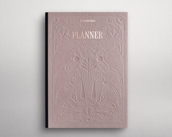 ArtDeco Planner Almond - Calendar