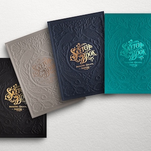 Letterpress Sketchbooks | Sketchbooks | Hand-bound