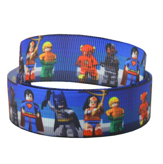 2m Gift Wrap Etc Marvel Heroes Ribbon 1/" Wide For Cakes Crafts