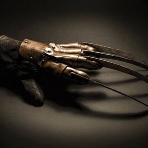 Freddy Krueger inspired GLOVE hand Horror Movie Prop image 2