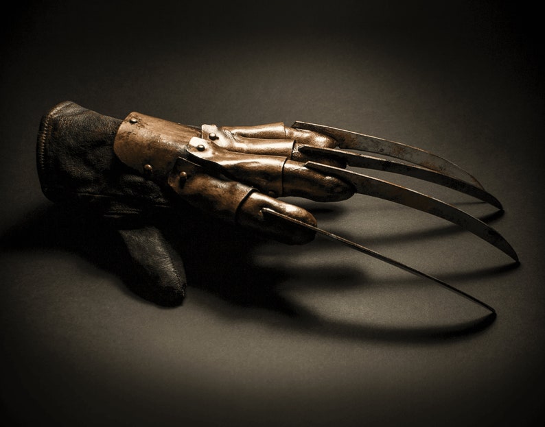 Freddy Krueger inspired GLOVE hand Horror Movie Prop image 2