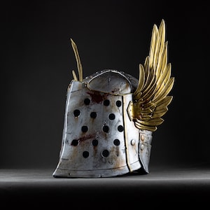 Fantasy Medieval Winged Helmet Cosplay - Customizable Armor EVA Foam prop