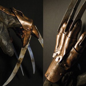 Freddy Krueger inspired GLOVE hand Horror Movie Prop image 10