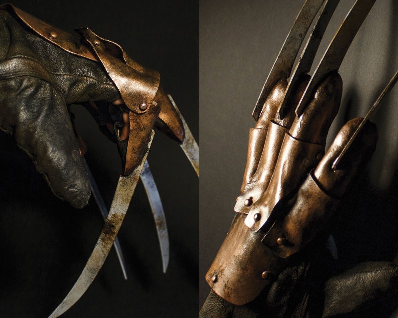 Freddy Krueger inspired GLOVE hand Horror Movie Prop | Etsy