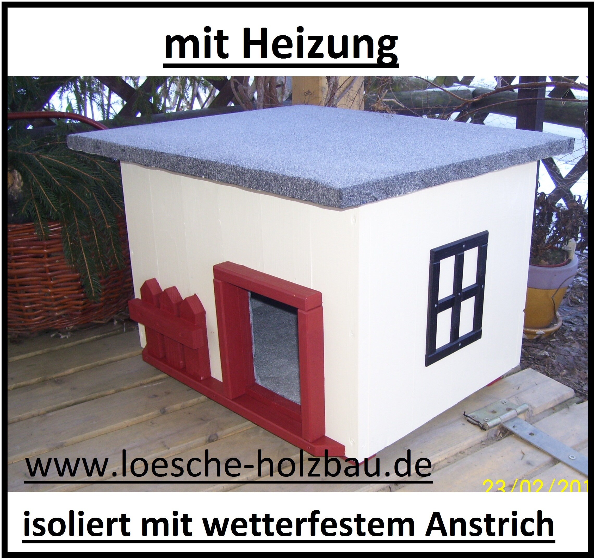 Los gatos casa con calefacción-suelo/paredes wärmegedämmt thermovorhang-gatos cabaña Los gatos casa con calefacción-suelo/paredes wärmegedämmt thermovorhang-gatos cabaña
