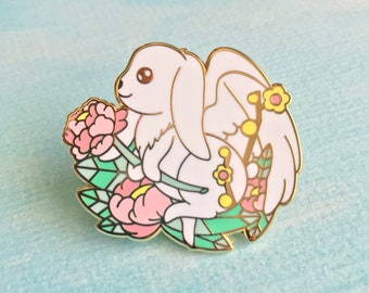 Winged Bunny - Enamel Pins - Summer Colleccion