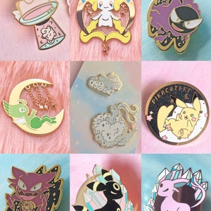 All Pokemon Enamel Pins SECONDS image 7