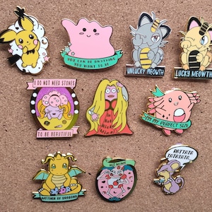 All Pokemon Enamel Pins SECONDS image 3