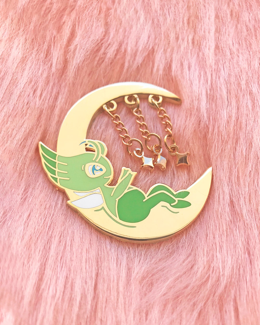 Celebi Enamel Pins Pokemon Mythical Collection - Etsy