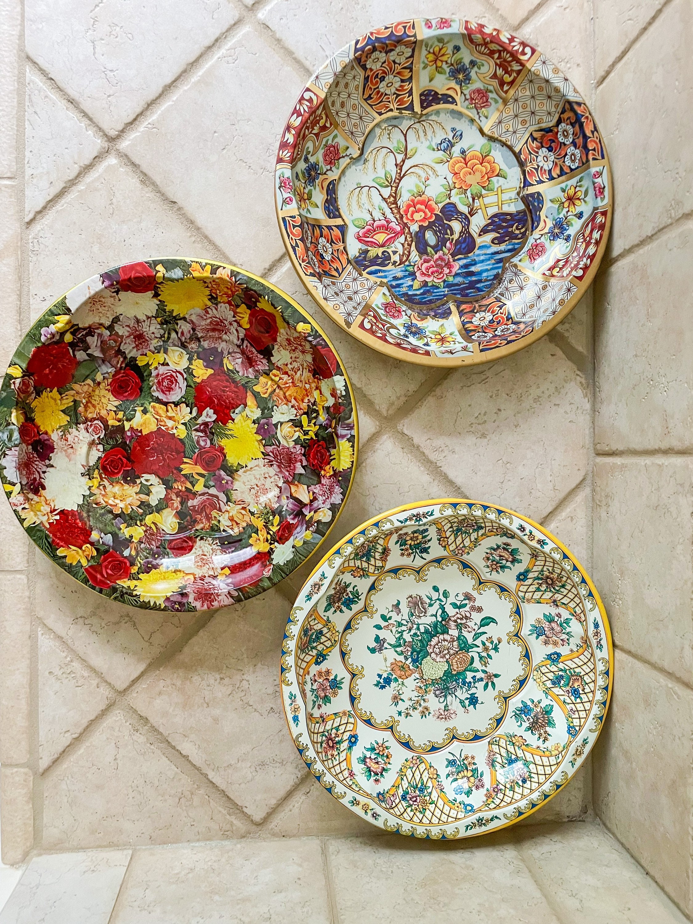 Daher Serving Tray | Vintage Daher | 1970s | Vintage Decorative Serving Platters