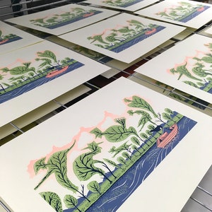 Silkscreen Print: Scenery of Life image 3