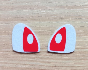3 Pairs Felt Cartoon Style Felt Eyes, Kawaii Eyes, Amigurumi Eyes, Character Felt Eyes, Matte Felt Eyes, Craft Felt Pieces