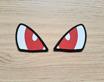 3 Pairs, Cartoon Style Felt Eyes, Kawaii Eyes, Amigurumi Eyes, Character Felt Eyes, Matte Felt Eyes, Craft Felt Pieces