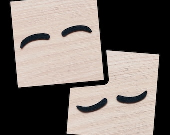 Felt Sleepy Eyelashes, Kawaii Eyes, Amigurumi Eyes, Glitter Rainbow Felt Eyes, Closed Felt Eyes, Felt Craft Pieces