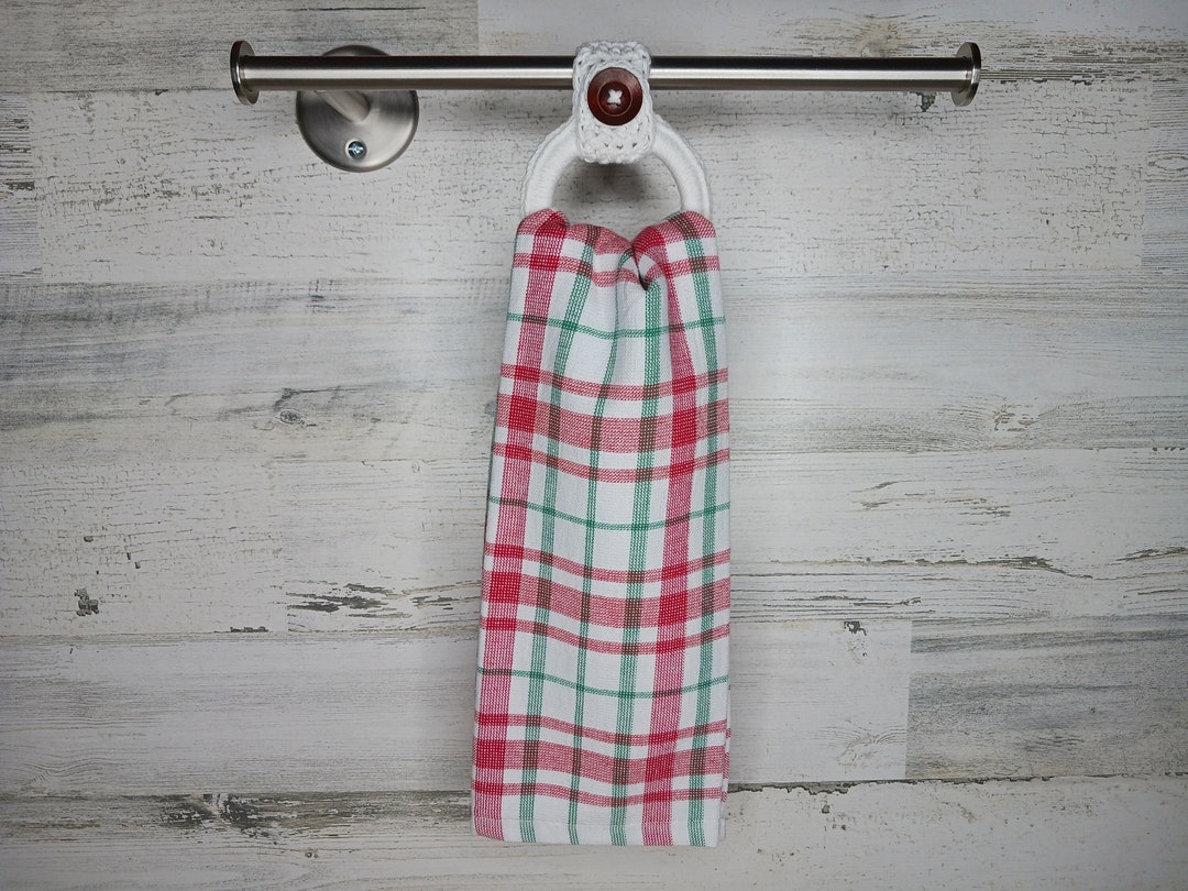 Kitchen Towel Ring Set / Kitchen Towel Holder / Towel Ring / Etsy