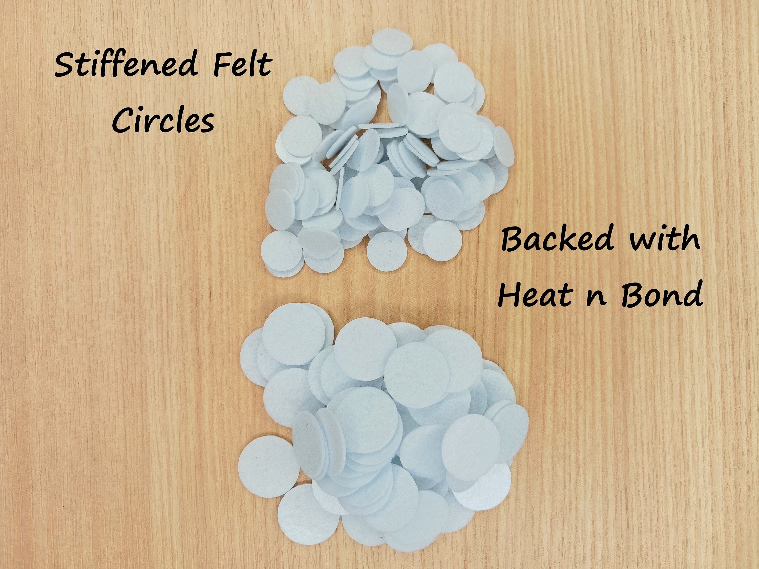 TEAL Felt Circles 1.5 Felt Circles Self Adhesive Felt Circle 1.5