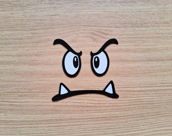 3 Sets Felt Full Face, Kawaii Eyes, Felt Eyes for Amigurumi Plushies and Stuffed Animals, Felt Craft Pieces