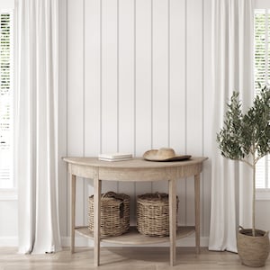 vintage striped wallpaper, minimalist lines wall decor | 098