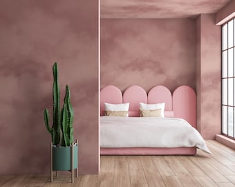 Mural de pared Nubes Rosas, Papel pintado Cielo de Ensueño / 030